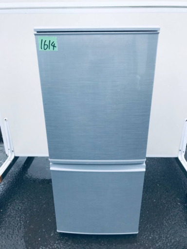 ✨2017年製✨1614番 シャープ✨ノンフロン冷凍冷蔵庫✨SJ-D14C-S‼️
