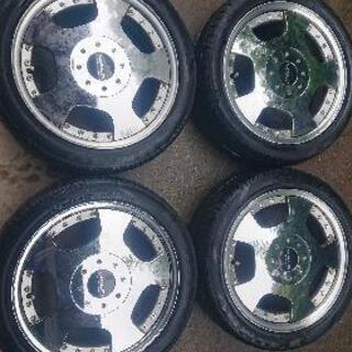 タイヤホイールセット／WALD15インチ　中古品
