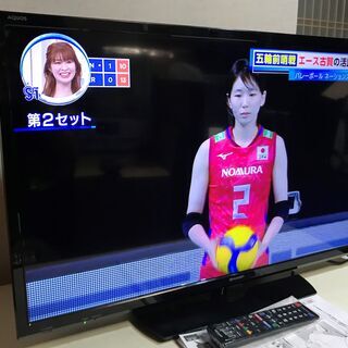 【美品】デジタルハイビジョン液晶テレビ 32型 SHARP 管理No12 (送料無料) 