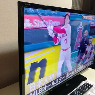 【美品】デジタルハイビジョン液晶テレビ 32型 SHARP 管理No12 (送料無料) 