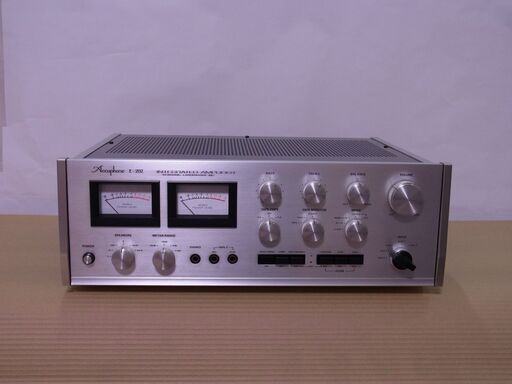 中古 プリメインアンプ アキュフェイズ Ｅ－２０２ 動作確認済 円山質店