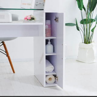 ネイルデスク　ガラステーブル