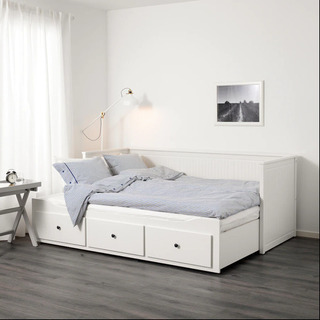 イケア　HEMNES ヘムネス　ベッド　無料　引き取り限定