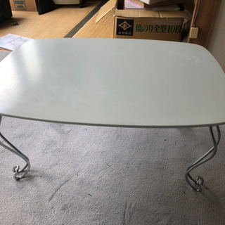 【ネット決済】白テーブル(折り畳み)