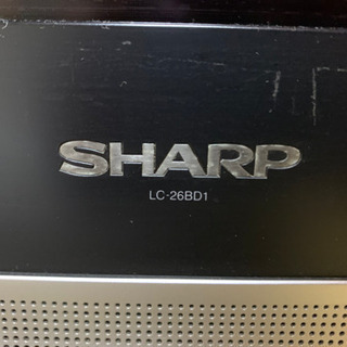 【ネット決済】SHARP 26インチ