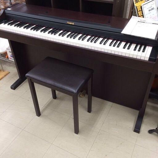 J591 1か月保証付き！ ROLAND ローランド MP-101　電子ピアノ　デジタルピアノ 2007年製