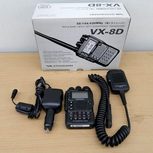 STANDARD VX-8D トランシーバー 八重洲無線 STANDARD VX-8D 八重洲無線 STANDARD VX-8D 八重洲無線