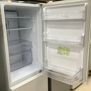 SHARP/シャープ 2ドア冷蔵庫 271L SJ-PD27D-W 2018年製【ユーズド