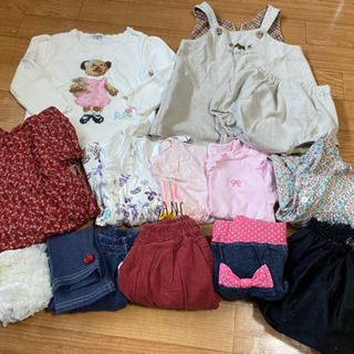 90センチ 女の子用 服いろいろ12点 さぁこ 船橋法典のキッズ用品 子供服 の中古あげます 譲ります ジモティーで不用品の処分