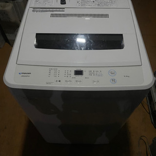 2019年製  maxzen 洗濯機 JW60WP01 6kg 