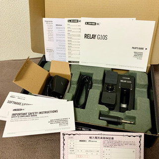 【新品❣️】ワイヤレストランスミッター LINE6 Relay G10S