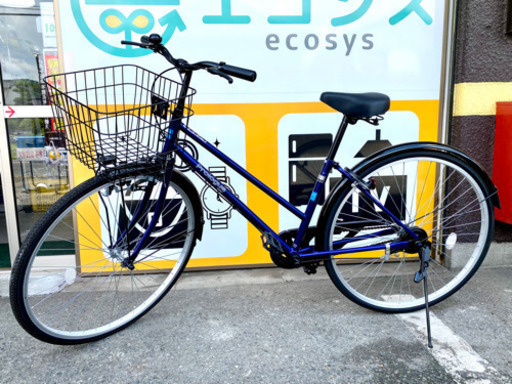自転車　27インチ　パープル　7,800円‼️