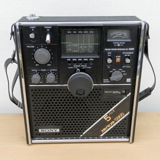 ラジオ SONY ソニー ICF-5800 スカイセンサー 5バンドマルチバンド ...