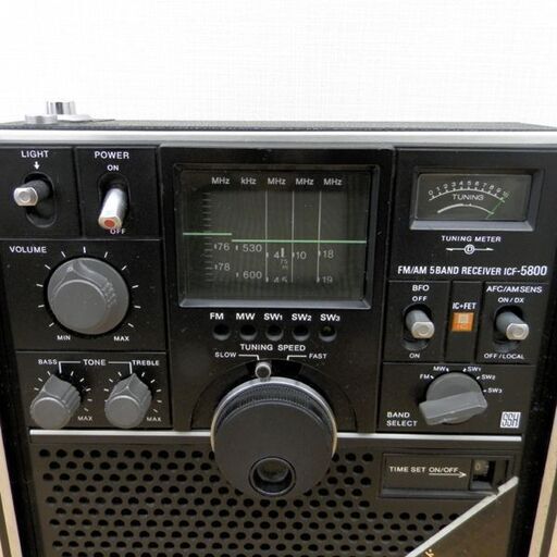 ラジオ SONY ソニー ICF-5800 スカイセンサー 5バンドマルチバンド
