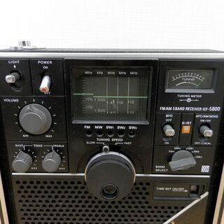ラジオ SONY ソニー ICF-5800 スカイセンサー 5バンドマルチバンド