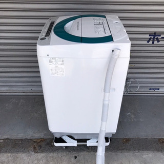 5426 シャープ 7.0kg 全自動洗濯機 SHARP ES-GE70P-G