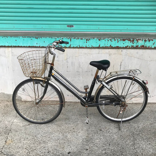 ☆ 自転車　ママチャリ　三段　中古