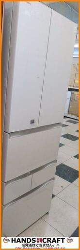 【引取限定】TOSHIBA 東芝ノンフロン冷凍冷蔵庫 2015年製 458L 中古品 GR-J460FV(ZC)【小倉南区葛原東】