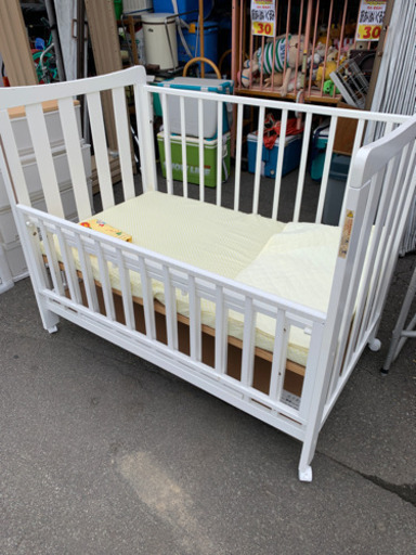 ベビーベッド 中古 キャスター付き マット付き 楽天市場】キャスター 