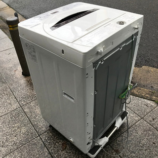 5431 シャープ全自動洗濯機 2018年製 ES-GE5B