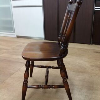 値下げしました！ 飛騨産業 キツツキマーク 穂高 エクステンションテーブル＆ダイニングチェア4脚SET【愛品倶楽部柏店】