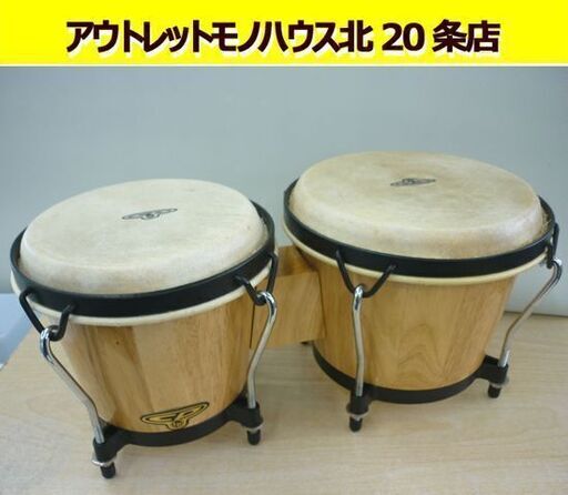 ☆ボンゴ ラテンパーカッション 打楽器 CPボンゴ 入門用 LP ウッドボンゴ 札幌 北20条店