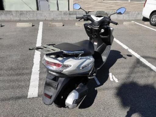 低燃費 スズキ SUZUKI バーグマン125FI 125cc
