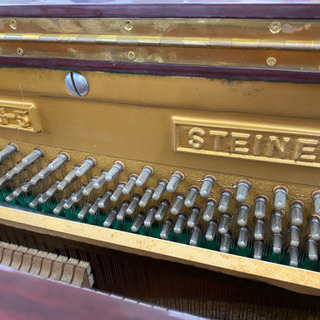STEINER アップライトピアノ 鍵盤 WG-5 木目 音楽