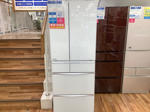 【店頭販売のみ】MITSUBISHIの6ドア冷蔵庫『ME-WX47G-W』入荷しました