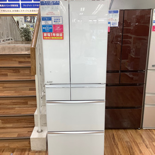 店頭販売のみ】MITSUBISHIの6ドア冷蔵庫『ME-WX47G-W』入荷しました