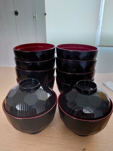 値下げ⤵️汁椀(蓋つき)30セット