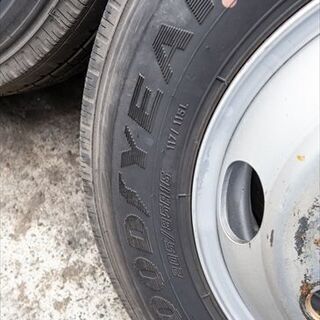 【GOODYEAR G223】205/85R16 117/115L 【TOPY】16x5.5K +115 5穴 PCD208 タイヤホイールセット 6本