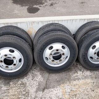 【GOODYEAR G223】205/85R16 117/115L 【TOPY】16x5.5K +115 5穴 PCD208 タイヤホイールセット 6本