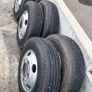 【GOODYEAR G223】205/85R16 117/115L 【TOPY】16x5.5K +115 5穴 PCD208 タイヤホイールセット 6本