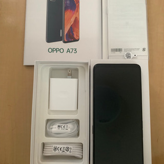 新品同様】OPPOa73 本体含む一式（2台あります） （OPPO A73