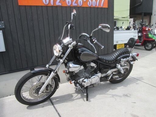 ☆25万円 ビラーゴ250！セル1 実働車☆ヤマハ XV250 ビラーゴ