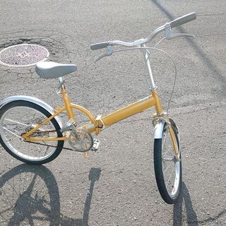 格安 中古 折り畳み自転車 20インチ 4980円 キャンプに⛺...