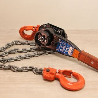 象印 ELEPHANT YA-160 強力 レバー チェーン レバーホイスト チェンブロック 1.6t 1600kg 荷締め 大工道具 (HD971kwxY)