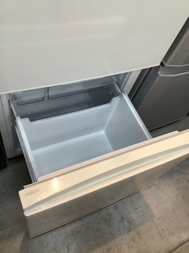 AQUA 2ドア冷蔵庫 AQR-BK18F 2017年製 184L