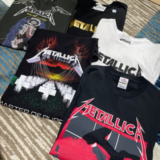 【ネット決済】METALLICA tシャツ 5枚組　新品未使用品...