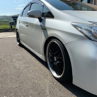 プリウス　19インチ　タイヤホイールセット