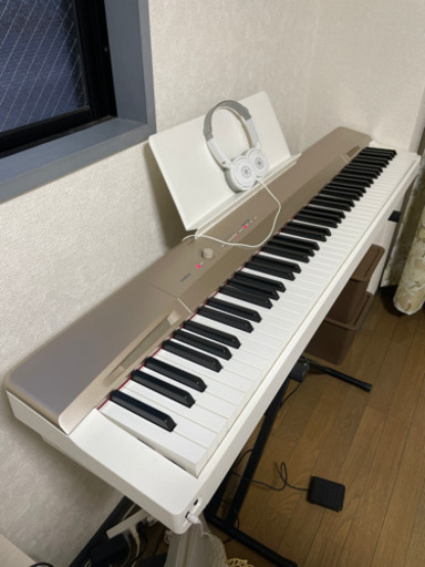 電子ピアノ】88鍵盤！CASIO Priva PX160GD【美品】 elsahariano.com