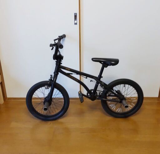 【さらに値下げ！】ARES / STN EX16 -MAT BLACK- / アーレス 16インチ /子供用自転車 / BMX【美品】