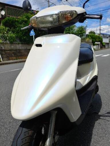 ヤマハ アクシス90 美車 パールブルー/つや消し黒 レストア整備済 自賠責付