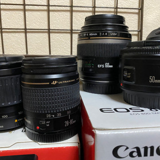 Canon EOS80D レンズ4本セット - デジタル一眼
