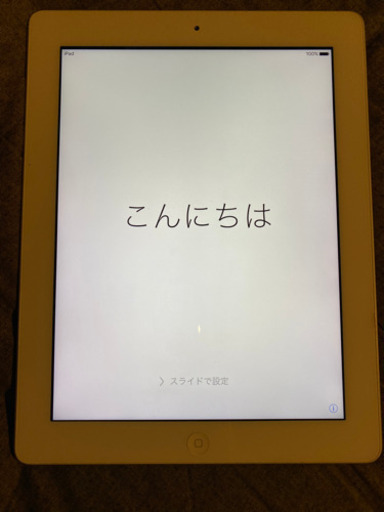 iPad(第3世代) ●モデル番号　A1416 ●16GB ホワイト