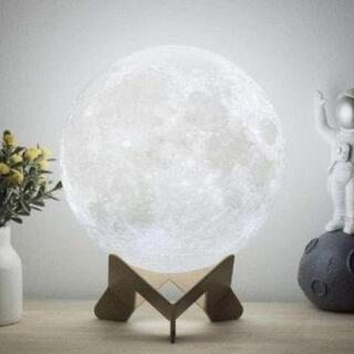 月ライト ベッドサイドランプ 3Dプリント 月ランプ 間接照明 ...