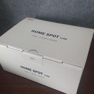HOME SPOT CUBE clear×white