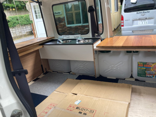 ダイハツハイゼット型式EBD-S321V用キッチン部品