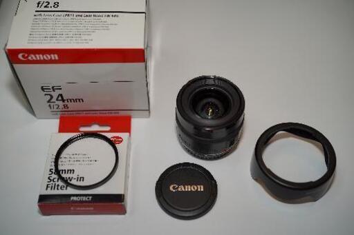 レンズ Canon EF 24f2.8